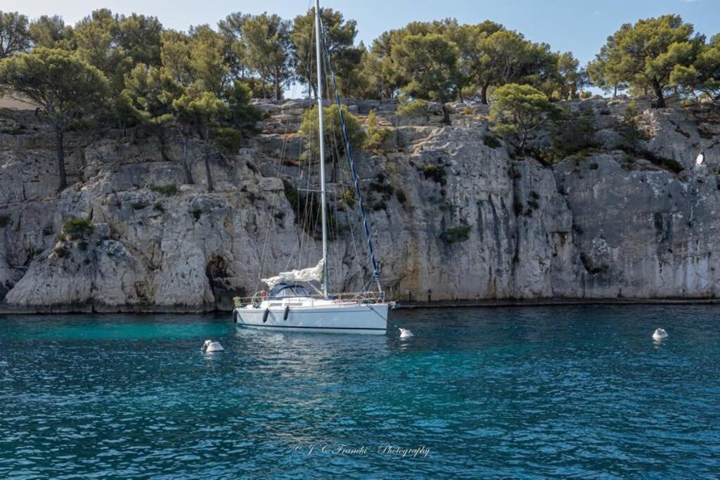 Cassis Grande Terrasse Emplacement Au Top A 1 Minute De La Plage A Pieds Exterior photo